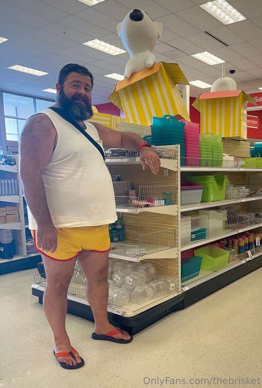 Big gay daddy also made a Target run today- stay tuned to se..
