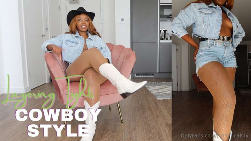 Layering Tights ~ Cowboy style 🤠