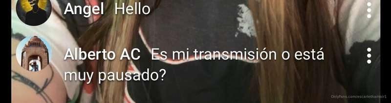 Bebés no sé porque me está fallando mucho esta vaina, mejor ..