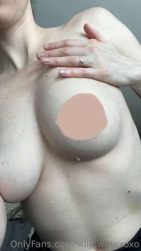 Just posted a video of my engorged breast leaking everywhere..