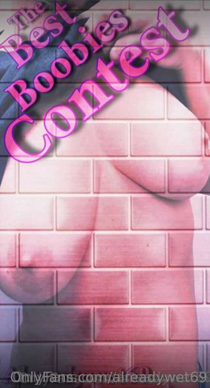 💥 BEST BOOBIES COMP. 💥🎉 FINALS 🎉WILL START WEDNESDAY OCTOBER..