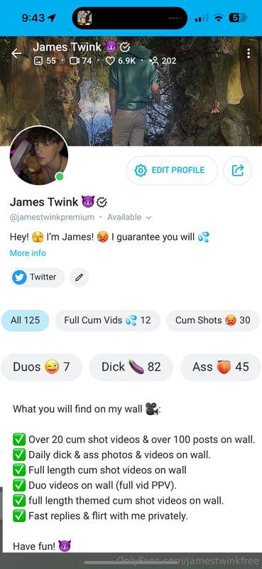 65% off! ❤️ (under $3)!! 🥳 @jamestwinkpremium  ! 😈 Offer end..