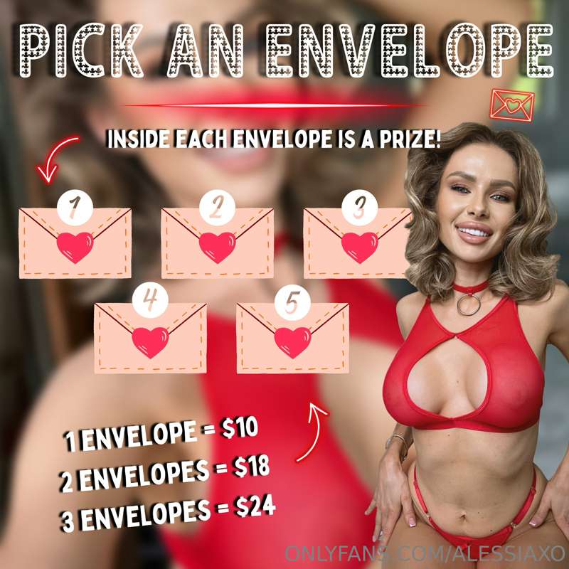 💌❤️ 𝗣𝗜𝗖𝗞 𝗔𝗡 𝗘𝗡𝗩𝗘𝗟𝗢𝗣𝗘 ❤️💌(𝘦𝘷𝘦𝘳𝘺 𝘦𝘯𝘷𝘦𝘭𝘰𝘱𝘦 𝘩𝘪𝘥𝘦𝘴 𝘢 𝘴𝘦𝘤𝘳𝘦𝘵 𝘱𝘳𝘪𝘻𝘦..