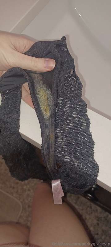 One very special man is getting my cum soaked panties today...