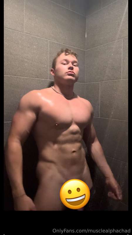 SHOWER VIDEO AND COLD PLUNGE WITH MY COCK OUT 🥵 