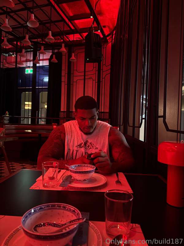 How about I take you out to dinner tonight, and afterward, y..