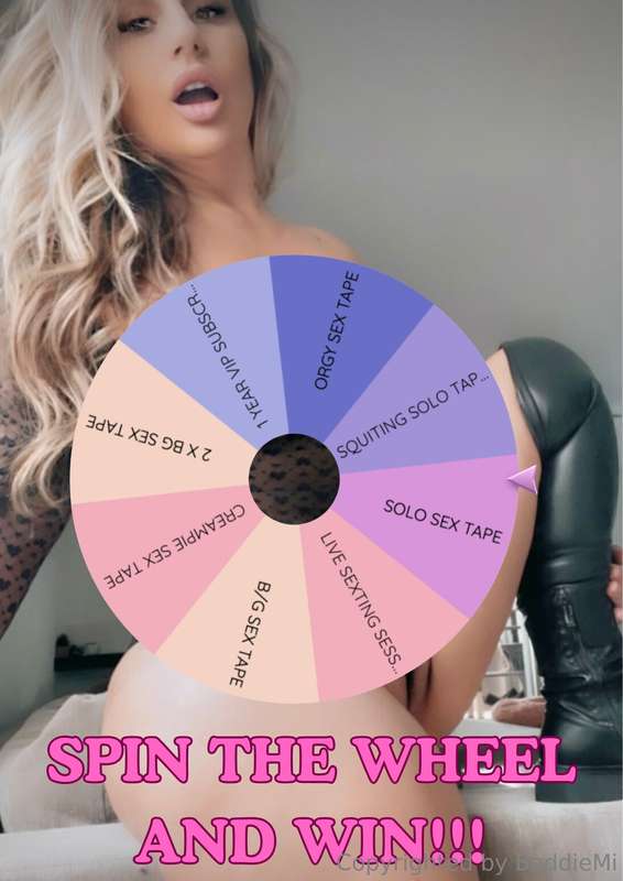 ✨ Spin the Wheel & Win Big! ✨Wanna play a little game, baby?..