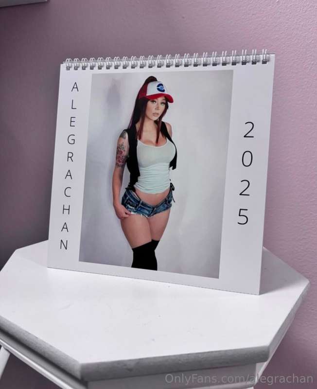 Lewd 2025 calendars are on sale for one day only!!! I love t..