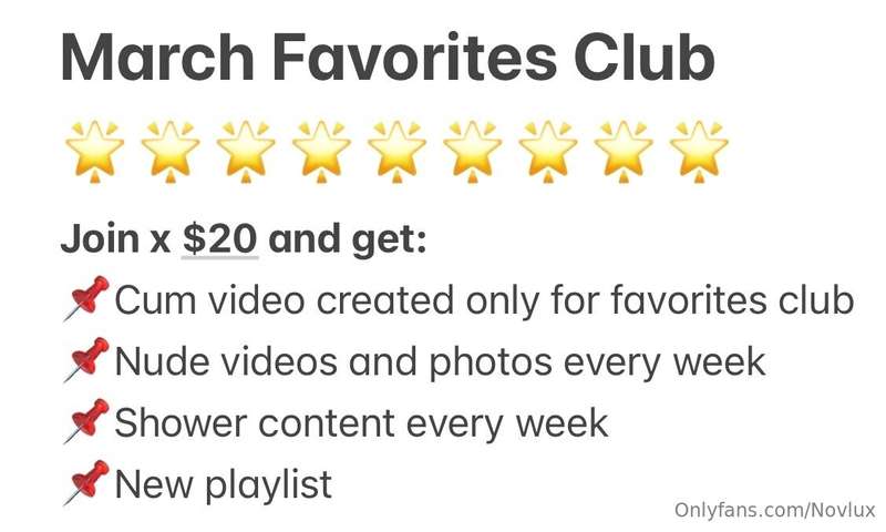 🌸March favorites club offer 🌸 the only way to the a cum vide..