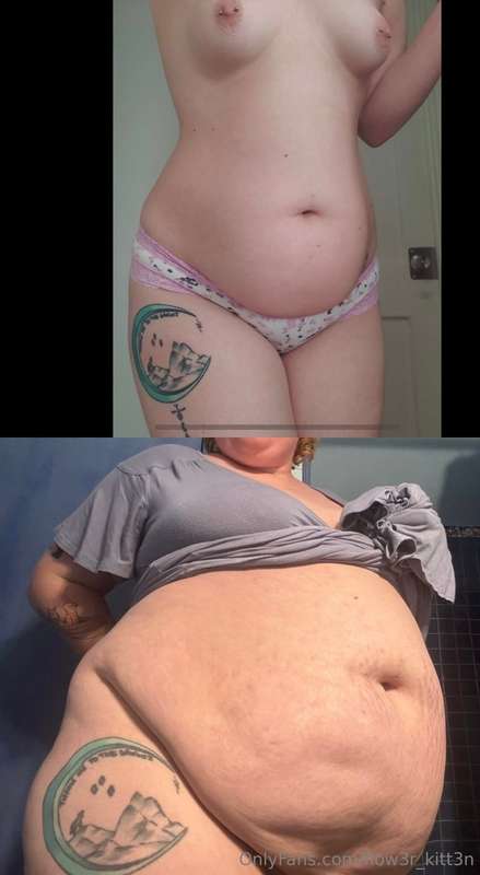 4 months into gaining vs 4 years