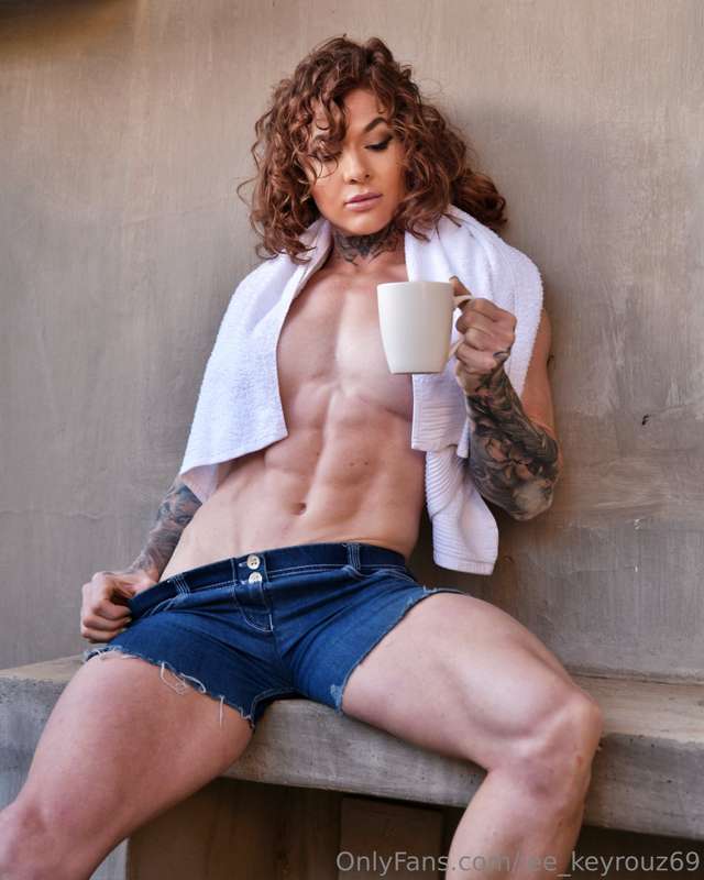 I've got your coffee ready ☕. I just need some cream 😈💦