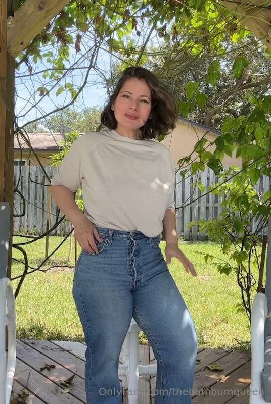 These jeans were made to show off every inch of me