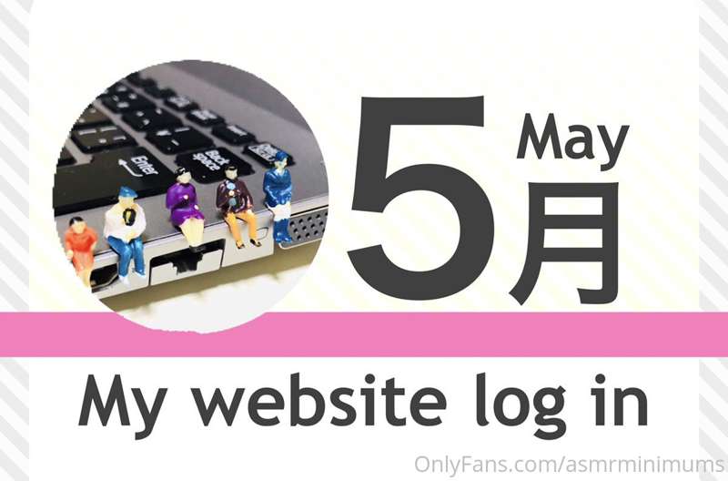【5月】Webサイトのパスワードについて
【May】About website passwords

5月になりましたの..