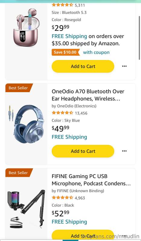 i need a new mic &headphones for my stream if any1 wants to ..