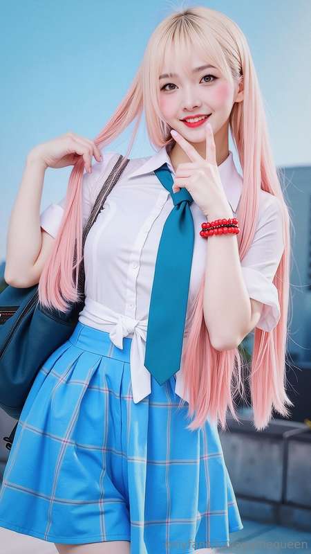 Are you a fan of Romantic Anime? me as "Marin Kitagawa" of D..