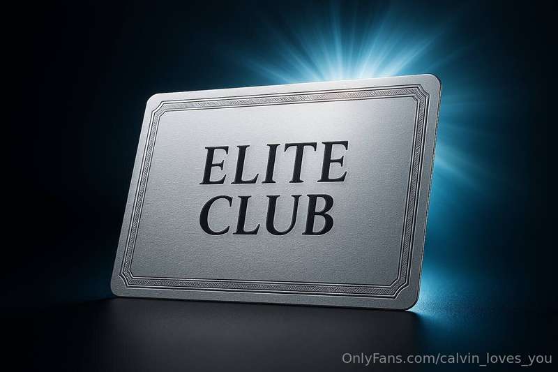 ELITE CLUB is now open 💎 Welcome to the most exclusive space..