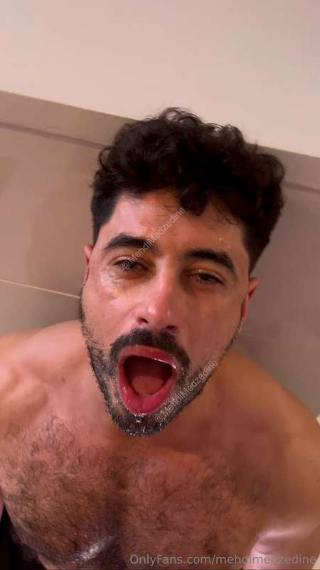 Ma tête plein de crachats et j’en réclame encore💦🍆😛My face c..
