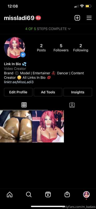 Follow my new Instagram loves Instagram.com/missladi69
