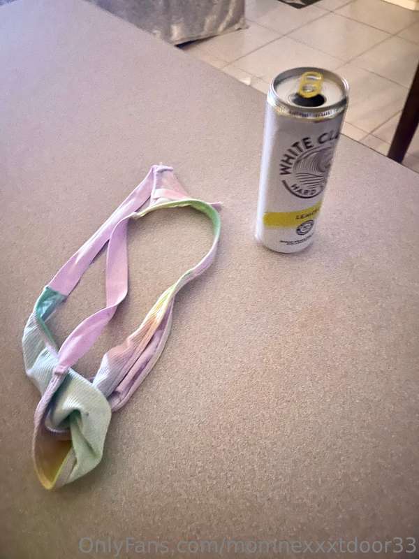 When my panties end up of the counter .. you know it was a g..
