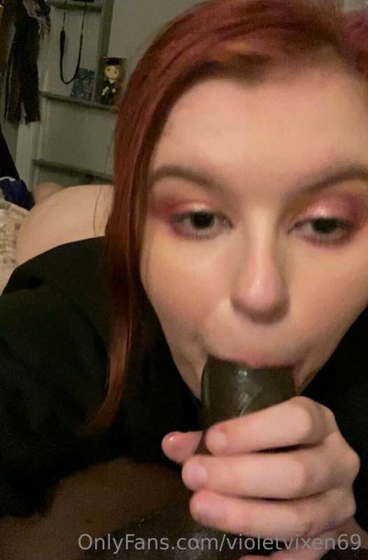 You like seeing me suck big cock?