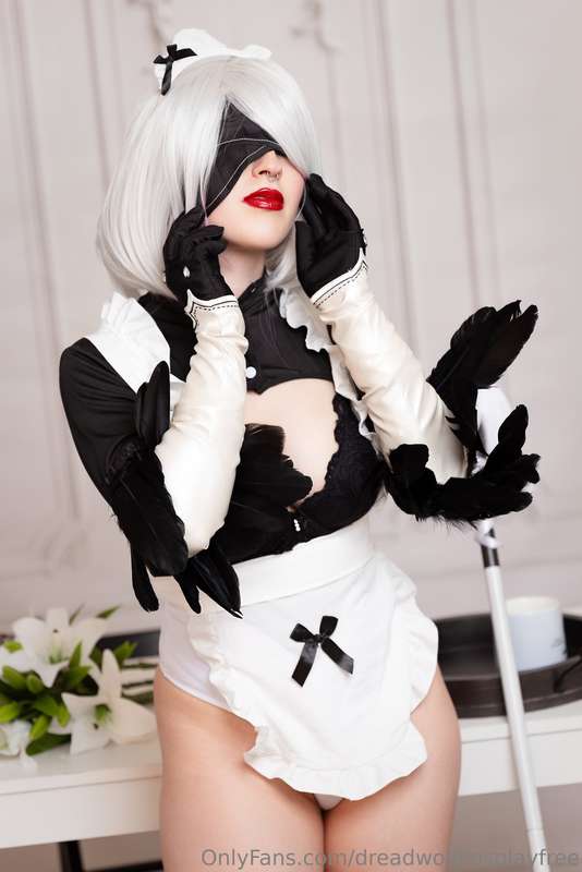 Its time for a little spring cleaning. 2B maid photo set! Th..
