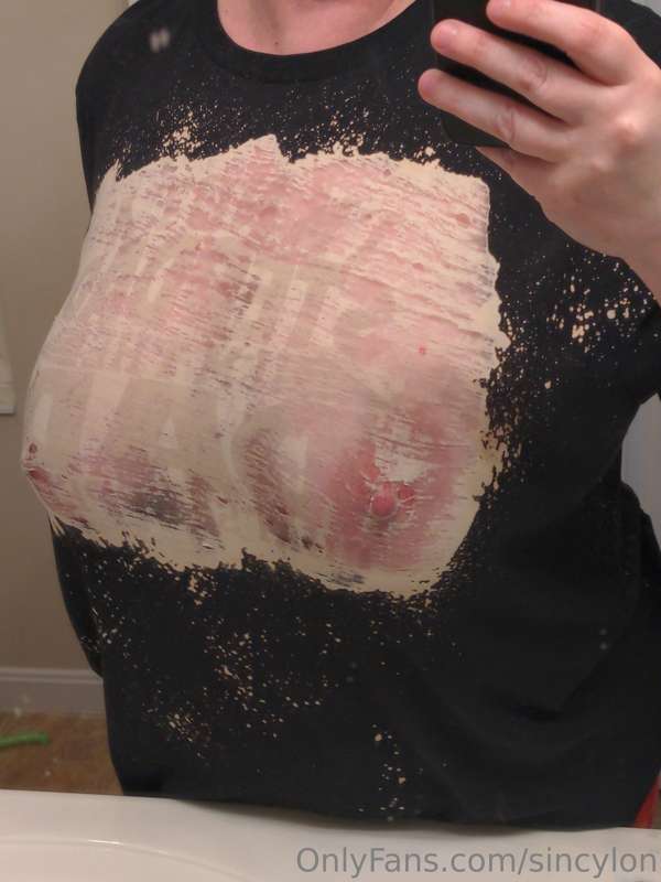 It might be time to retire this shirt ....