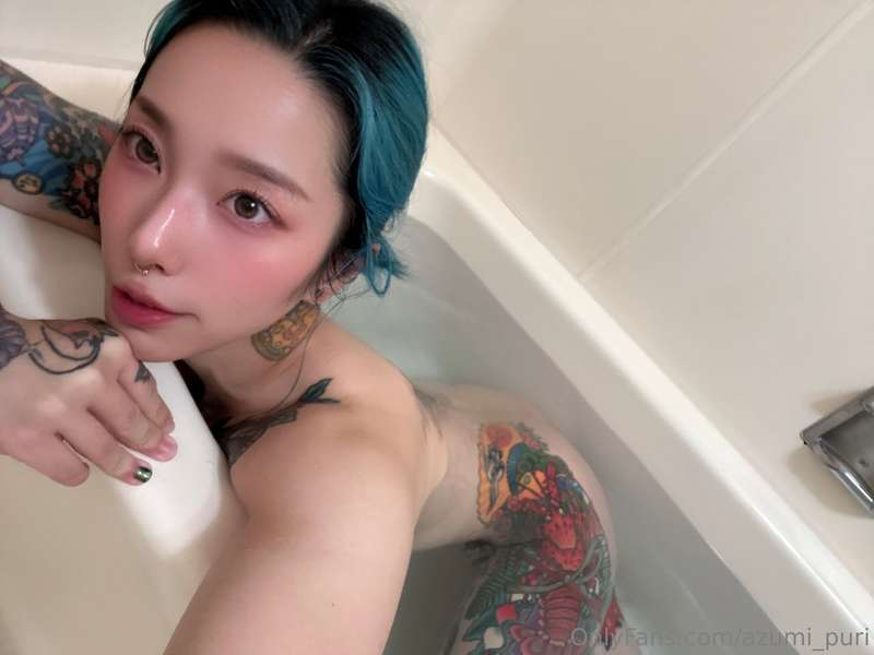 久々にお風呂で🛀🤳