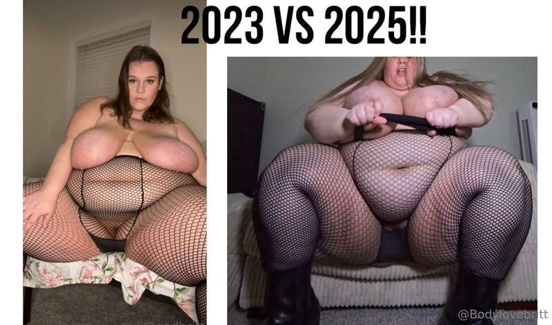 Mmmmmmf same fishnets looking a little different two years a..