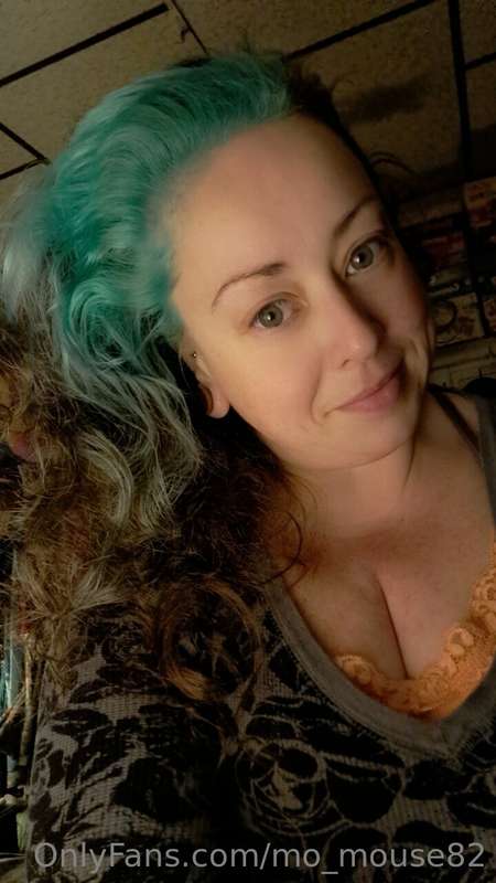 Easter basket grass green hair! Woot woot.