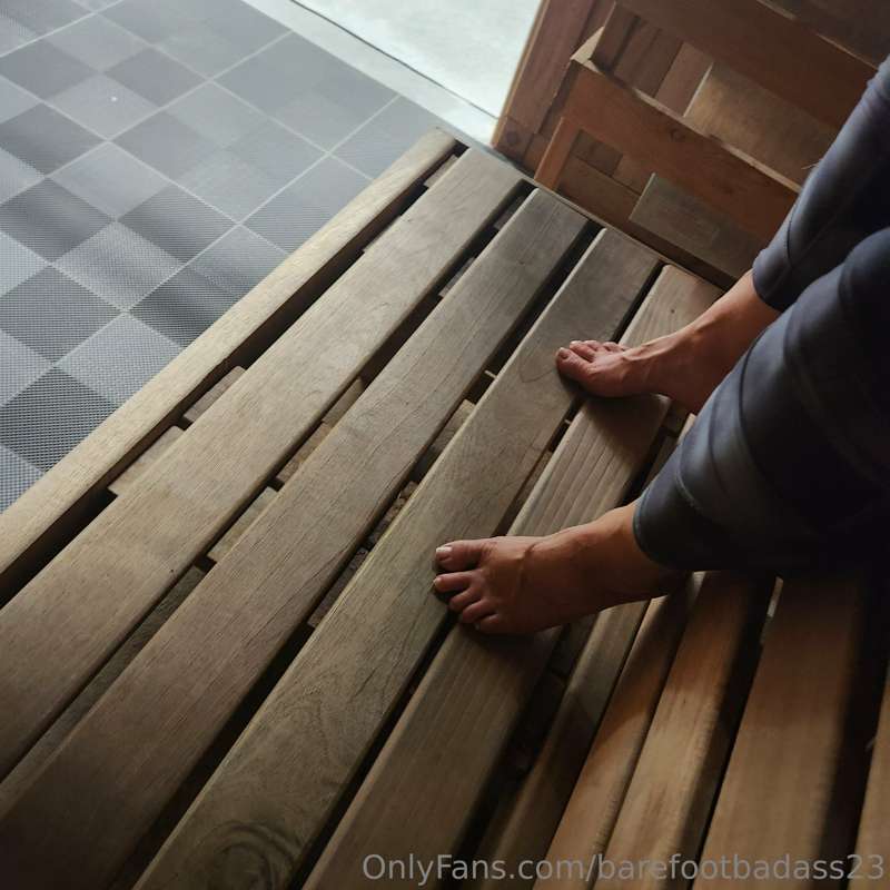 Sneak peak from the sauna today!