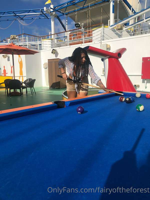 Ayee pool on the cruise ship