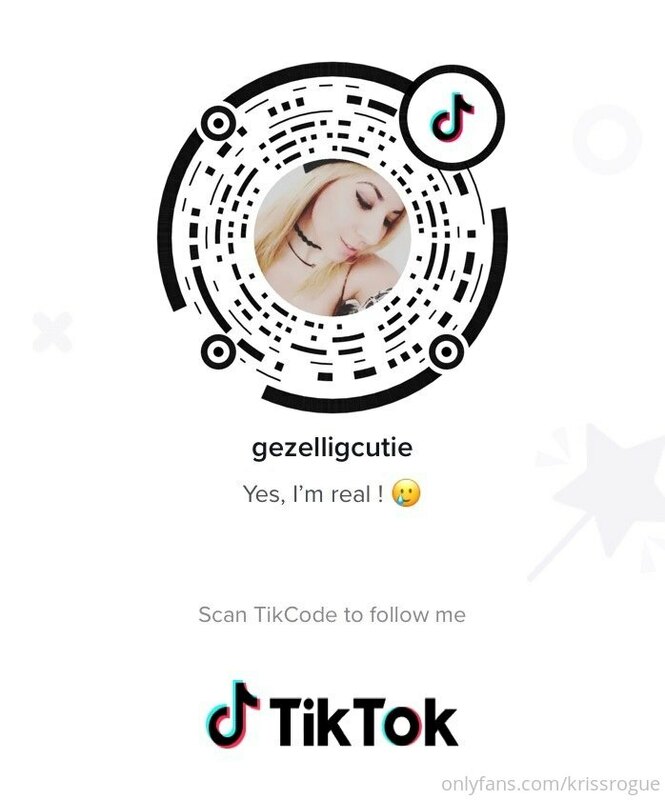 Follow me on TikTok @GezelligCutie