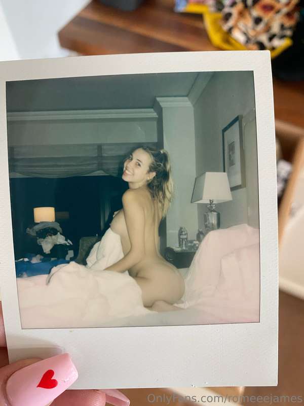POV ME YOU AND A POLAROID CAMERA