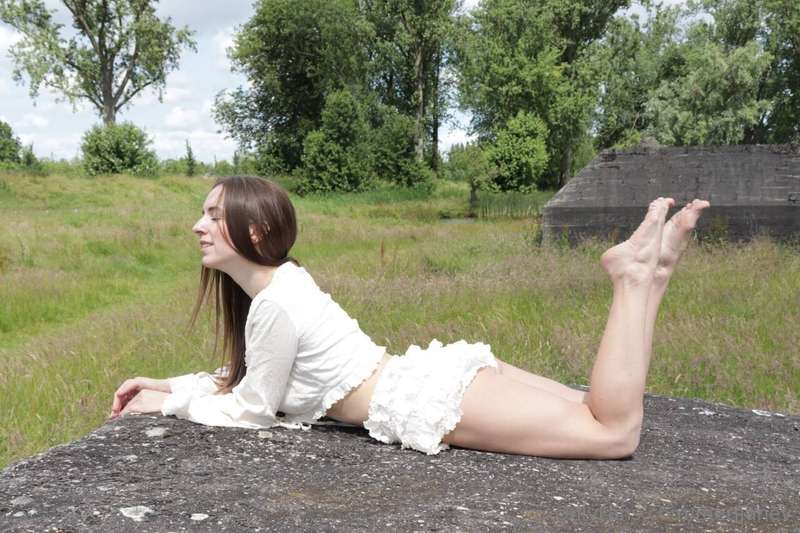 I recently had a picnic on a picturesque hill overlooking th..