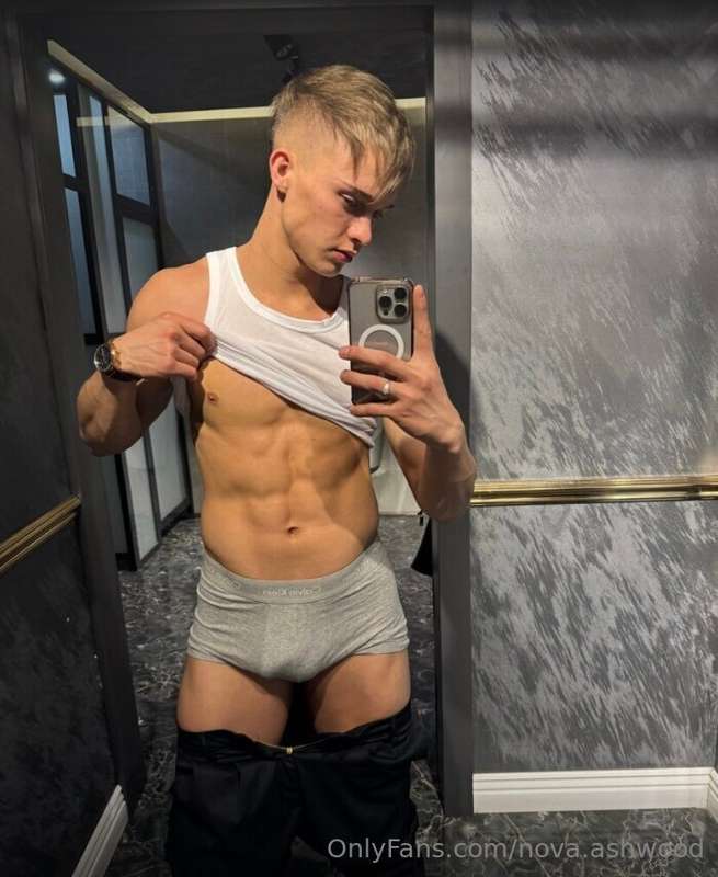 Underwear game strong, abs game stronger 😈