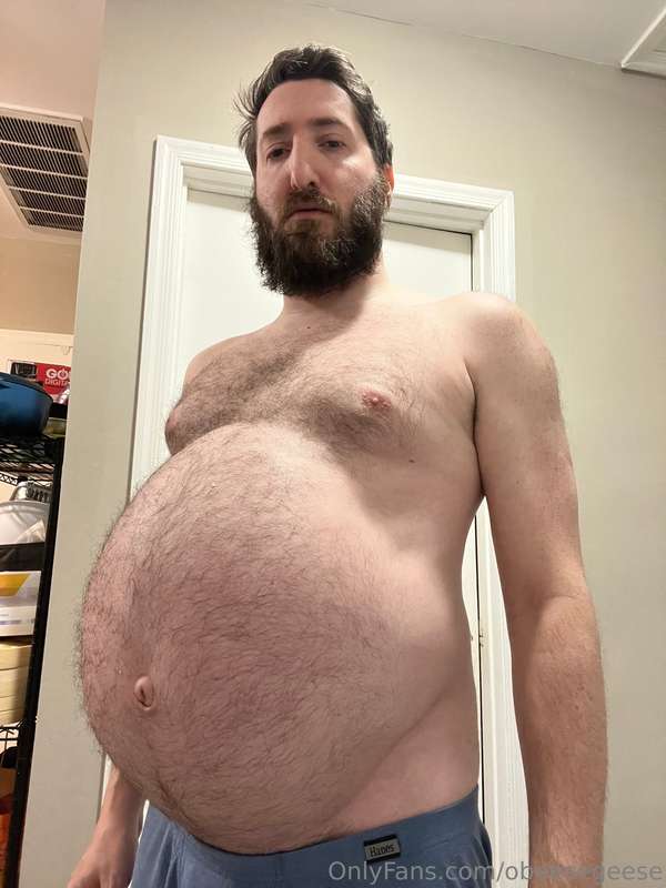 What I look like after eating 4 pounds of crab legs, a stick..