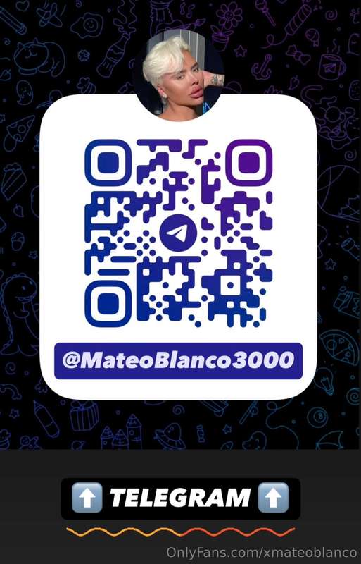 Telegram ➡️ t.me/MateoBlanco3000
