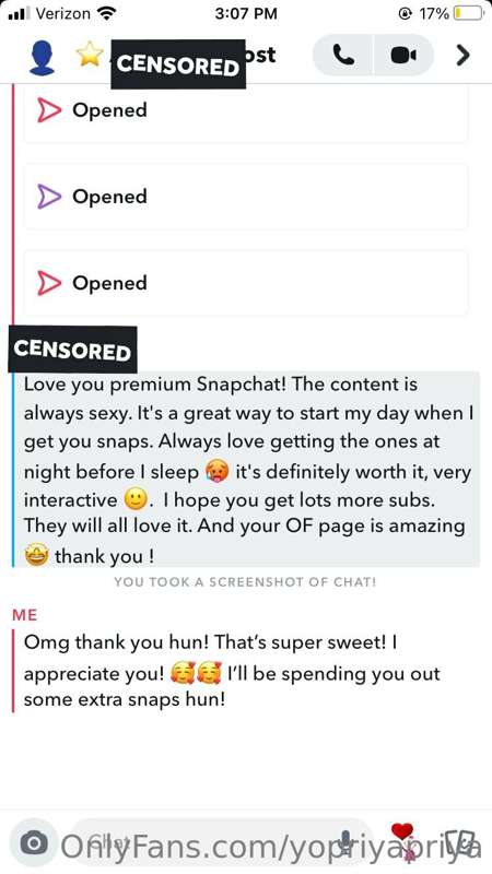 I love my Snapchat premium fans part: 5 👻❤️‍🔥