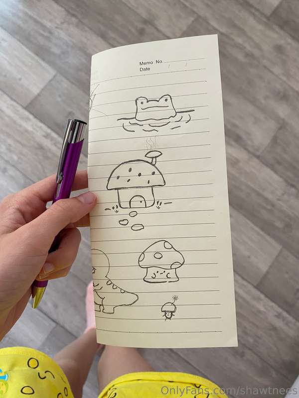 Hi, I’ve got some news! 🌸 I started learning how to draw 🎨✨ ..