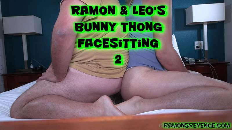 Photoset from "Ramon and Leos Bunny Thong Facesitting 2!"