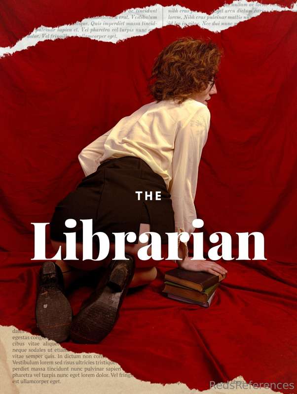 You're supposed to be quiet in the library, but this librari..