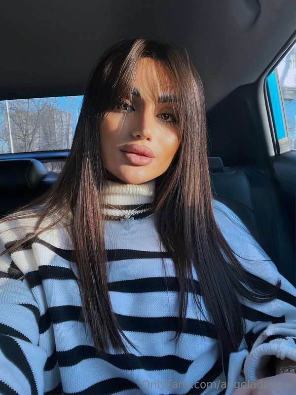 It was very cold today, do you want to warm up together...? ..