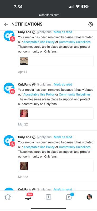 And this is why we don’t use Onlyfans anymore.  Fuck these g..
