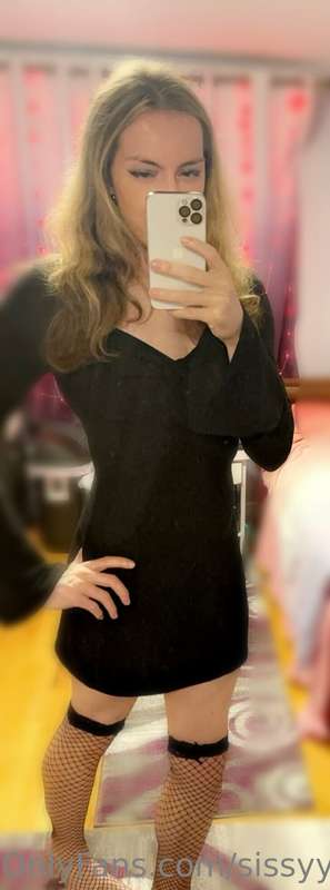 Another night of enjoying my LBD 🖤😍🖤 Got something rea... | jesswintersof Onlyfans Picture