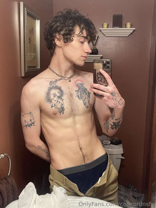 From 1-10, how much do you wanna see what's under my pants? ..