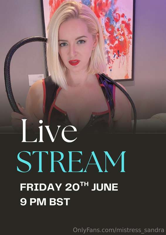 Are you ready to Join my Live Stream? Must have spent on my ..