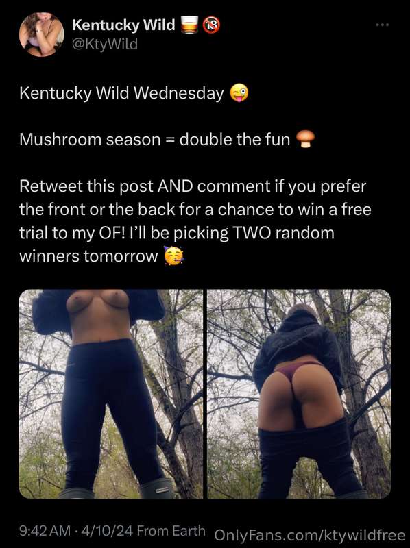 Kentucky Wild Wednesday happens weekly over on X! Go partici..