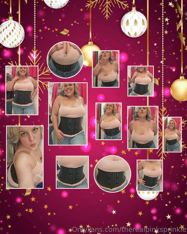 I just got home from work. I'm waist training and making din..