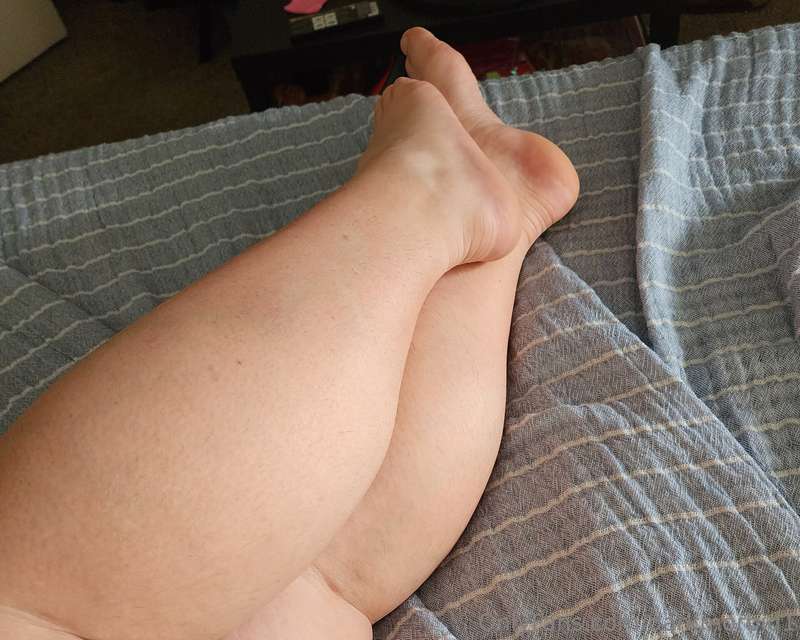If you're at the end of the bed are you sniffing or rubbing ..