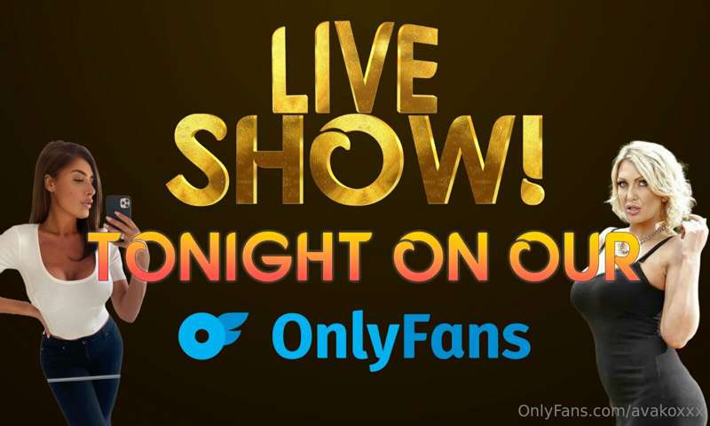 Live show tonight! With @leighdarby 💥